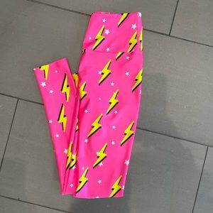 Goldsheep Lightning Bolt Leggings